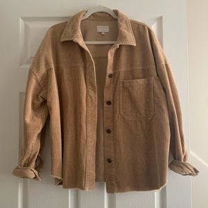 Corduroy shirt/jacket